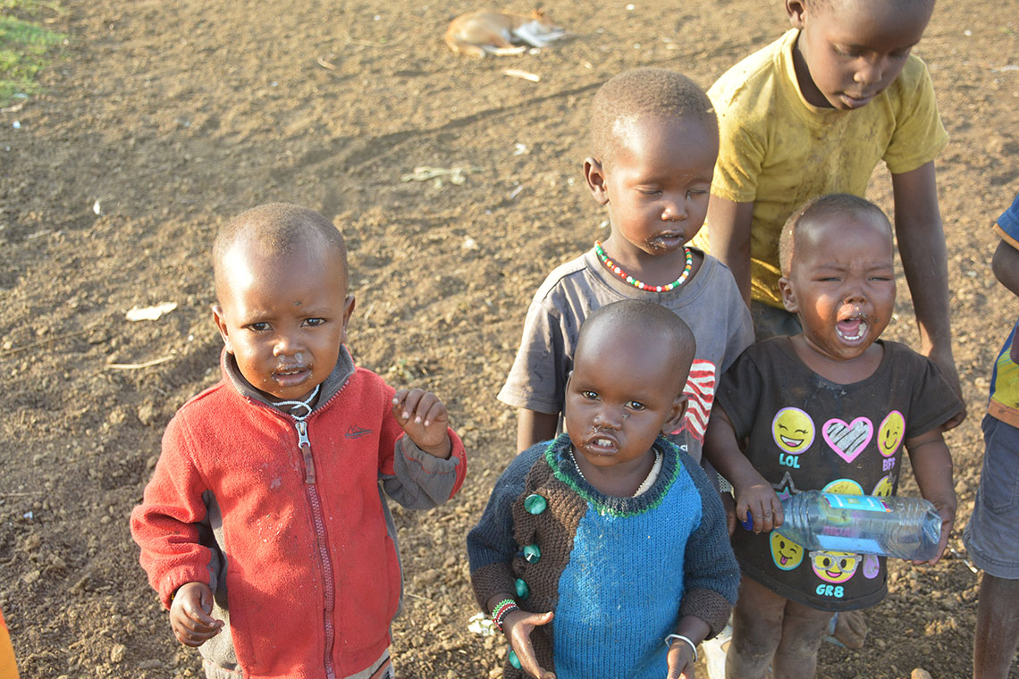 African Kids look at camera Photo Download